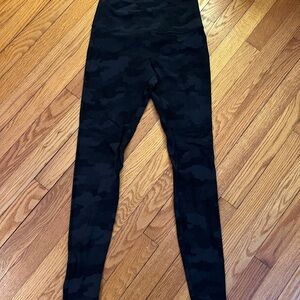 Lululemon Align Black Camo Leggings